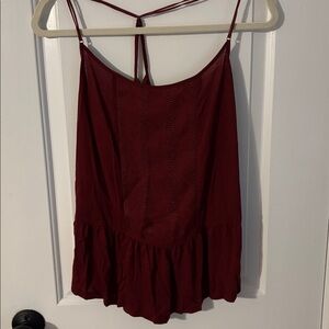 American Eagle Outfitters Burgundy Camisole